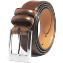 Belts for Men | Handmade Genuine Leather | 100% Cow Leather | Color 1233 Cognac