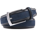 Belts for Men | Handmade Genuine Leather | 100% Cow Leather | Color Villi Navy