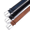 Belts for Men | Handmade Genuine Leather | 100% Cow Leather | Color Villi Navy