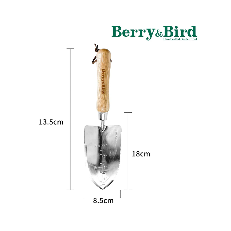 Berry&Bird Garden Serrated Planting Trowel