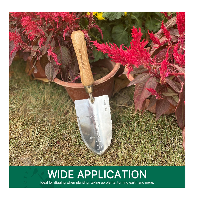 Berry&Bird Garden Serrated Planting Trowel