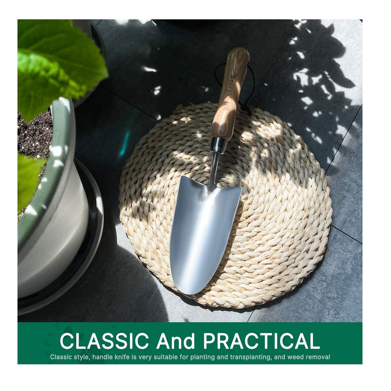 Berry&Bird Stainless Steel Trowel | Garden Small Flower Hand Shovel