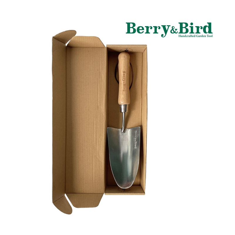 Berry&Bird Stainless Steel Trowel | Garden Small Flower Hand Shovel