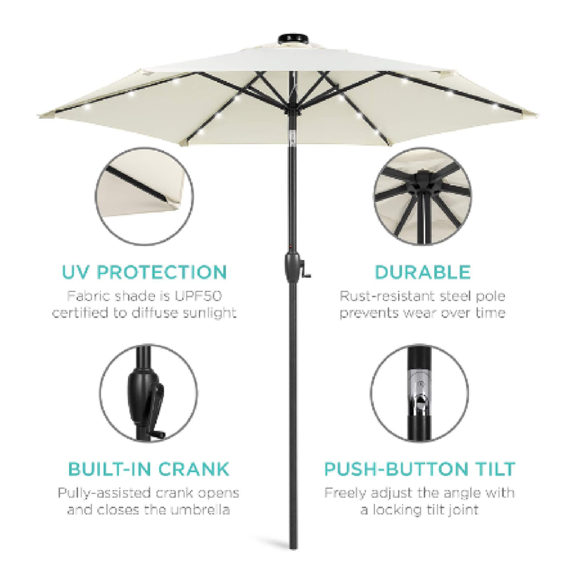 Best choice 2025 solar umbrella