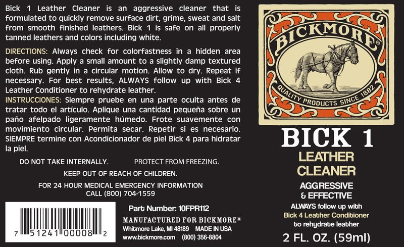 Bickmore Bick 1 Leather Cleaner