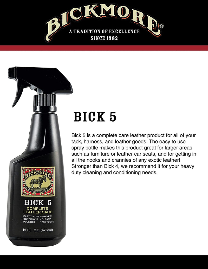 Bickmore Bick 5 Leather Cleaner & Conditioner Spray