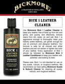 Bickmore Boot Care Kit - Bick 1 Bick 4 & Gard-More - Leather Lotion Cleaner Conditioner & Protector