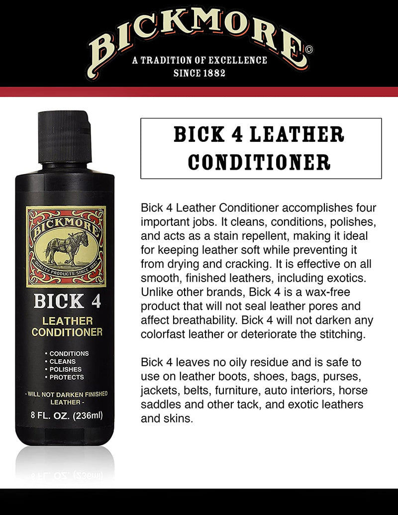 Handbag Care Kit for Leather - Cleaner & Protector for use on
