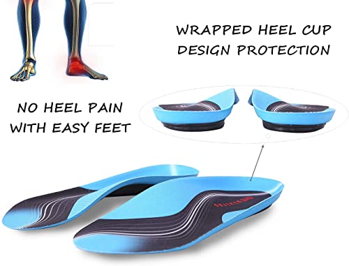 Bixirao | 3/4 Length Orthotic Inserts, Insoles, Arch Supports for Foot Pain