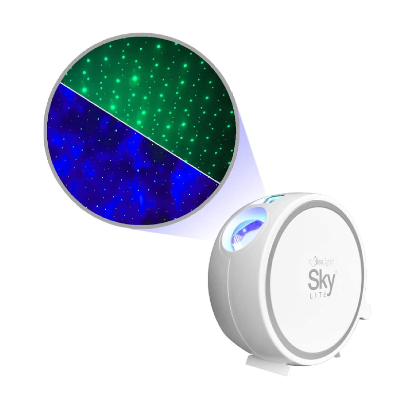 BlissLights Sky Lite  LED Laser Star Projector Galaxy Lighting, Nebula Lamp