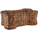 Bone Dry Pet Storage Collection  Bone Shaped Hyacinth Toy Basket