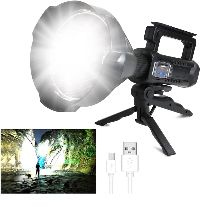 Brochure Rechargeable LED Spotlights 90000 High Lumens