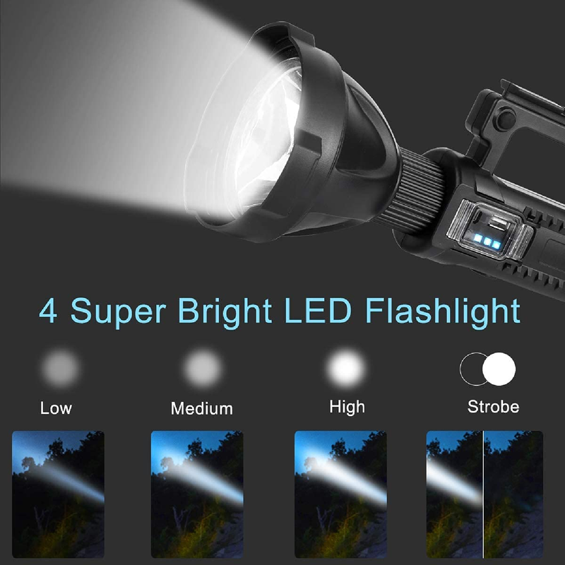 Brochure Rechargeable LED Spotlights 90000 High Lumens