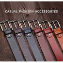 Buffway - Men's Belt Heavy Duty Italian Leather | Width 1.5" | Color Black