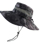 CAMOLAND Breathable Wide Brim Boonie Hat Outdoor UPF 50+