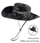 CAMOLAND Breathable Wide Brim Boonie Hat Outdoor UPF 50+