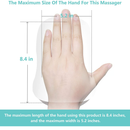 CINCOM Cordless Hand Massager with Heat and Compression for Arthritis and Carpal Tunnel