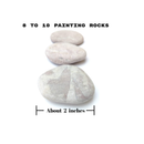 Capcouriers Smooth Rocks for Crafts