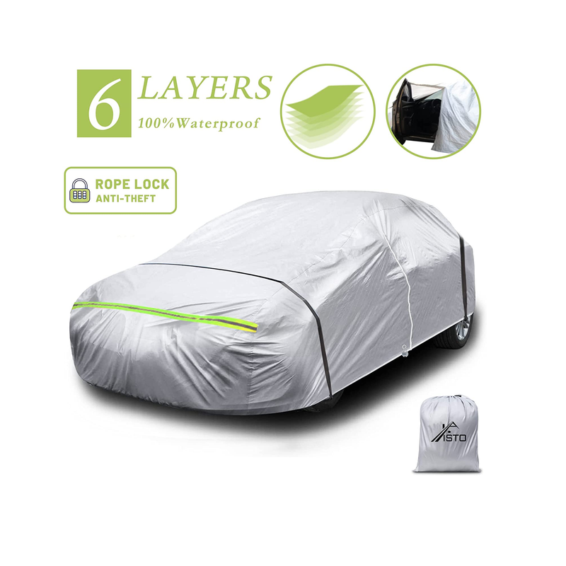 Car Cover Waterproof All Weather for Automobiles Sedan