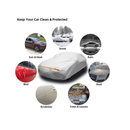 Car cover for Sedan L (191"-201") Ohuhu Universal UV Protection