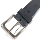 Carhartt Men's Signature Casual Belt | Black With Antique Nickel Finish