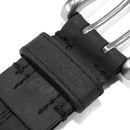 Carhartt Men's Signature Casual Belt | Black With Satin Nickel Finish