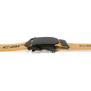 Carhartt Men's Signature Casual Belt | Gold With Black Logo & Matte Gunmetal Finish