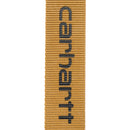 Carhartt Men's Signature Casual Belt | Gold With Black Logo & Matte Gunmetal Finish