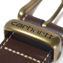 Carhartt Men's Signature Casual Belt | Jean Brown