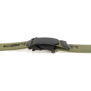 Carhartt Men's Signature Casual Belt | Nylon Webbing Ladder Lock Belt (Army Green)