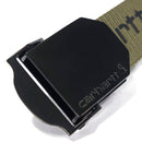 Carhartt Men's Signature Casual Belt | Nylon Webbing Ladder Lock Belt (Army Green)