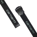 Carhartt Men's Signature Casual Belt | Nylon Webbing Ladder Lock Belt (Black)