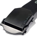 Carhartt Men's Signature Casual Belt | Nylon Webbing Ladder Lock Belt (Black)