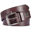 Carhartt Men's Signature Casual Belt | Roller Buckle Belt (Brown)