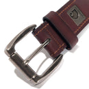 Carhartt Men's Signature Casual Belt | Roller Buckle Belt (Brown)
