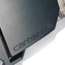 Carhartt Men's Signature Casual Belt | Signature Webbing Belt (Gold With Black Logo & Matte Gunmetal Finish)