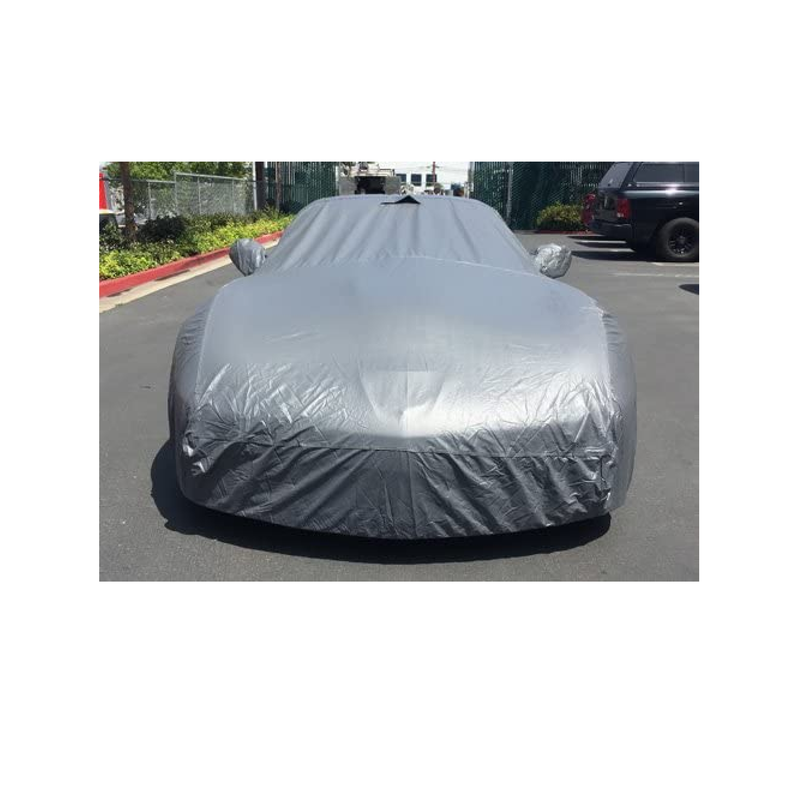 CarsCover Custom Fit C6 2005-2013 Ironshield Car Cover Heavy Duty Synthetic Leather