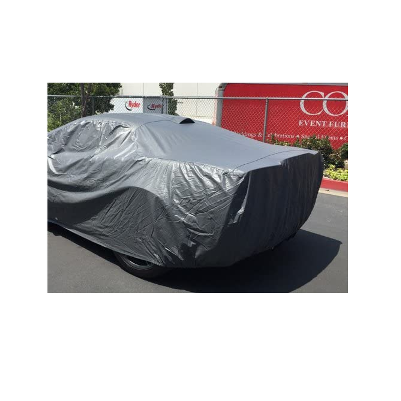 CarsCover Custom Fit C6 2005-2013 Ironshield Car Cover Heavy Duty Synthetic Leather