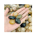 Cerpourt Polished Pebbles for Garden Plants | Natural Stone Decor