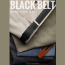 Chaoren Leather Ratchet Dress  Belt | with Automatic Slide |  01 Essential Ratchet Buckle W Genuine Leather