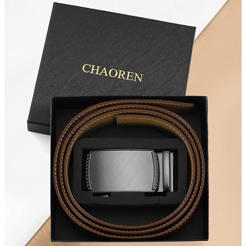 Elegant Fine Braided Leather Belt in Cognac 