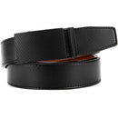 Chaoren Leather Ratchet Dress  Belt | with Automatic Slide | Diamond Cut - Genuine Leather Dress Belt