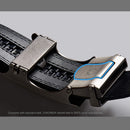 Chaoren Leather Ratchet Dress  Belt | with Automatic Slide | Basic Automatic Buckle W Dress Belt
