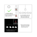 Chic Style Glow in The Dark Garden Stones for Walkways and Decoration