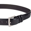 Columbia Men's Classic Logo Belt | Casual Dress with Single Prong Buckle | Color Black