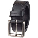 Columbia Men's Classic Logo Belt | Casual Dress with Single Prong Buckle | Color Black Casual