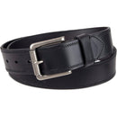 Columbia Men's Classic Logo Belt | Casual Dress with Single Prong Buckle | Color Black Casual