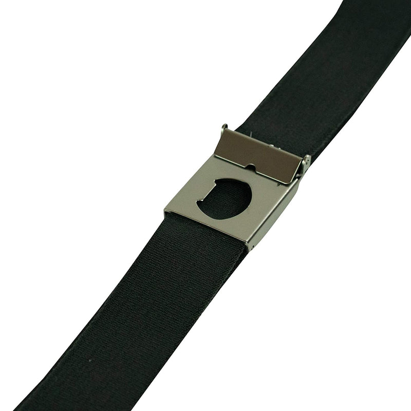 Webbing plaque belt store