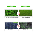 CooZero Artificial Grass| Professional Grass Mat for Dogs | Potty Training Mat | Large for Outdoors | Patio Decoration | Easy to Clean With Drainage Holes (32 x 48 inches)