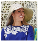Coolibar UPF 50+ Brittany Beach Hat for Women | Solar Protection